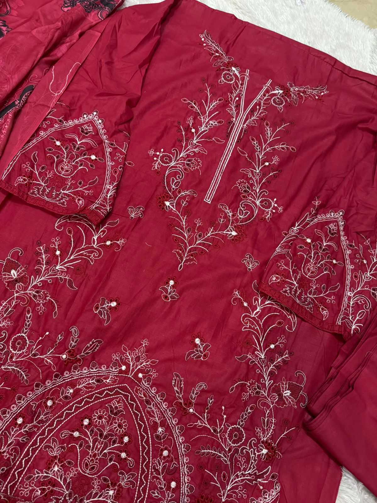 Ynf Cotton Cambric KESH677 MT 1914 Suits & Dresses Wholesale Embroidery Suits Cotton Suits Wedding Suits Manufacturer- Kapda Export