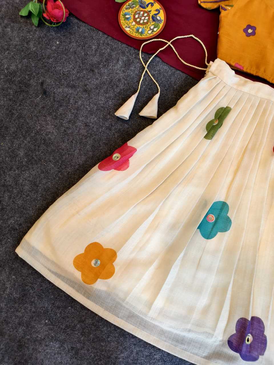 Ynf Cotton KESH249 2131 Kids Wear Wholesale Kids Lehenga Kids Lehenga Choli Baby Girl Lehenga Manufacturer- Kapda Export