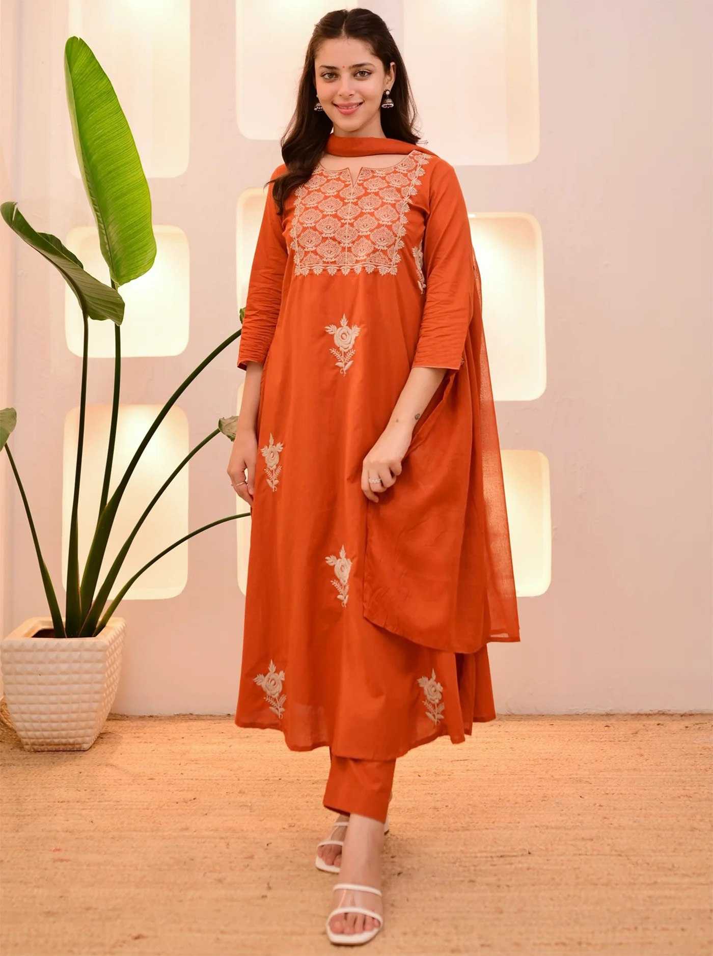 Ynf Cotton KESH334 Aroma Kurti Wholesale Casual Kurtis Designer Kurtis Embroidered Kurtis Manufacturer- Kapda Export