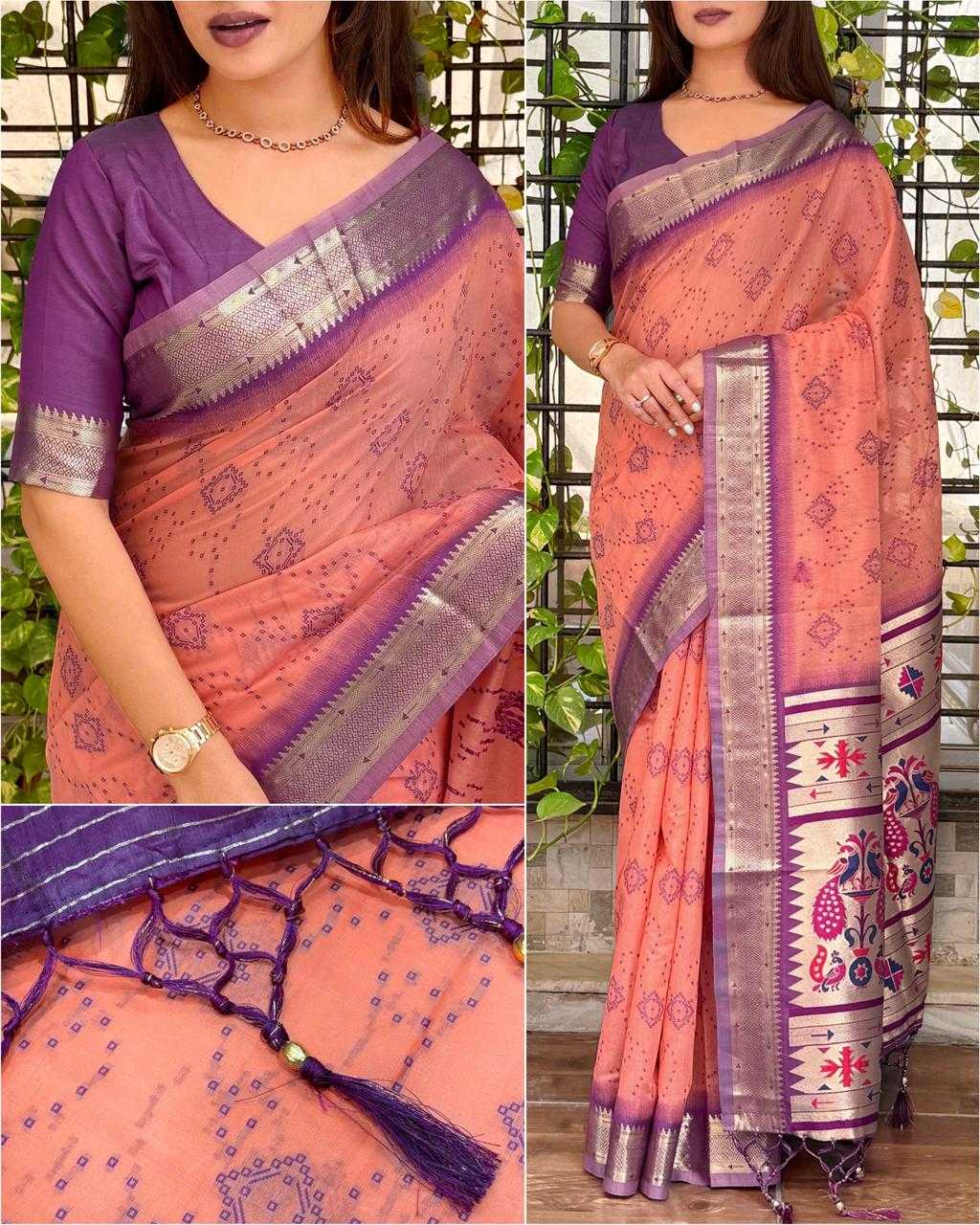 Ynf Cotton KESH501 Aarushi Sarees Wholesale Jacquard Saree Zari Border Sarees Cotton Sarees Manufacturer- Kapda Export