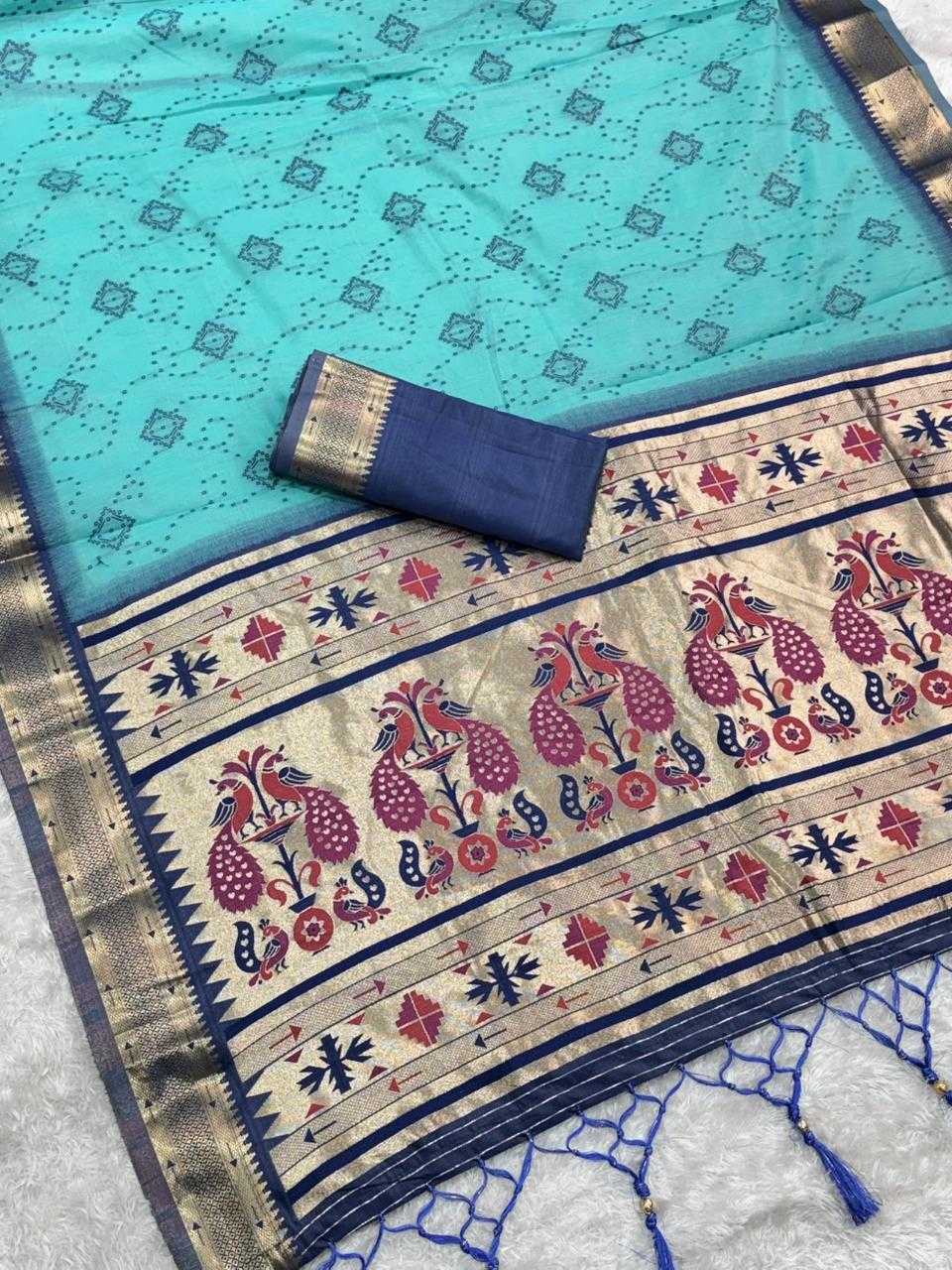 Ynf Cotton KESH501 Aarushi Sarees Wholesale Jacquard Saree Zari Border Sarees Cotton Sarees Manufacturer- Kapda Export