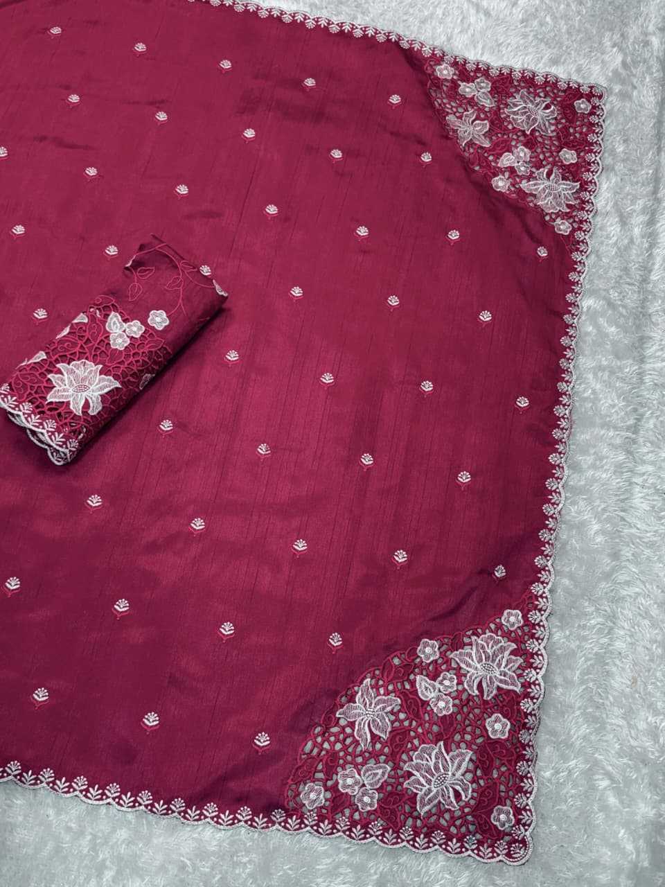 Ynf Cotton KESH501 Soundarya Sarees Wholesale Embroidered Sarees Cutwork Saree Cotton Sarees Manufacturer- Kapda Export