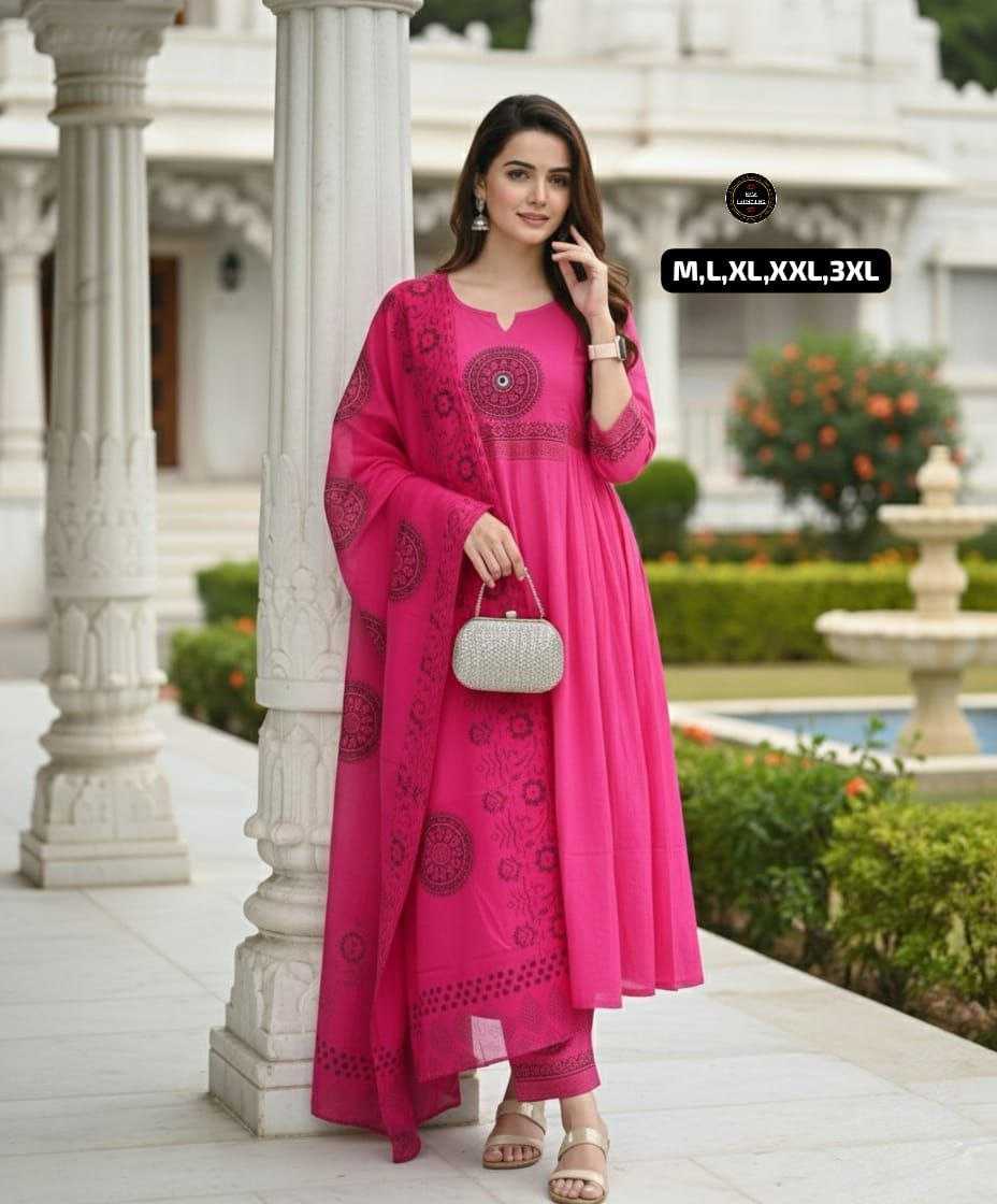 Ynf Cotton KESH536 OFFER Kurti Wholesale Cotton Kurtis Embroidered Kurtis Full Sleeve Kurti Manufacturer- Kapda Export