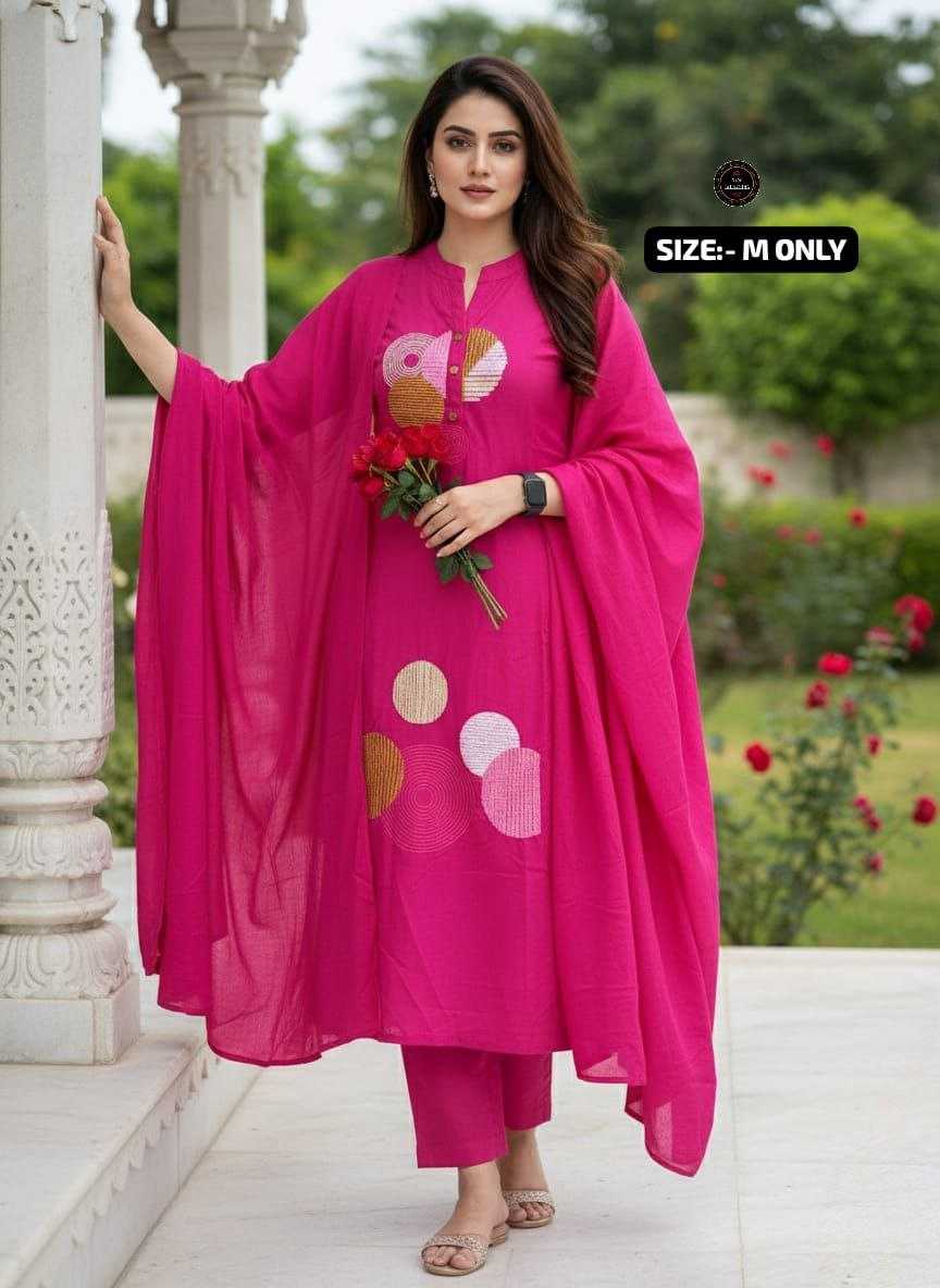 Ynf Cotton KESH536 OFFER Kurti Wholesale Cotton Kurtis Embroidered Kurtis Full Sleeve Kurti Manufacturer- Kapda Export