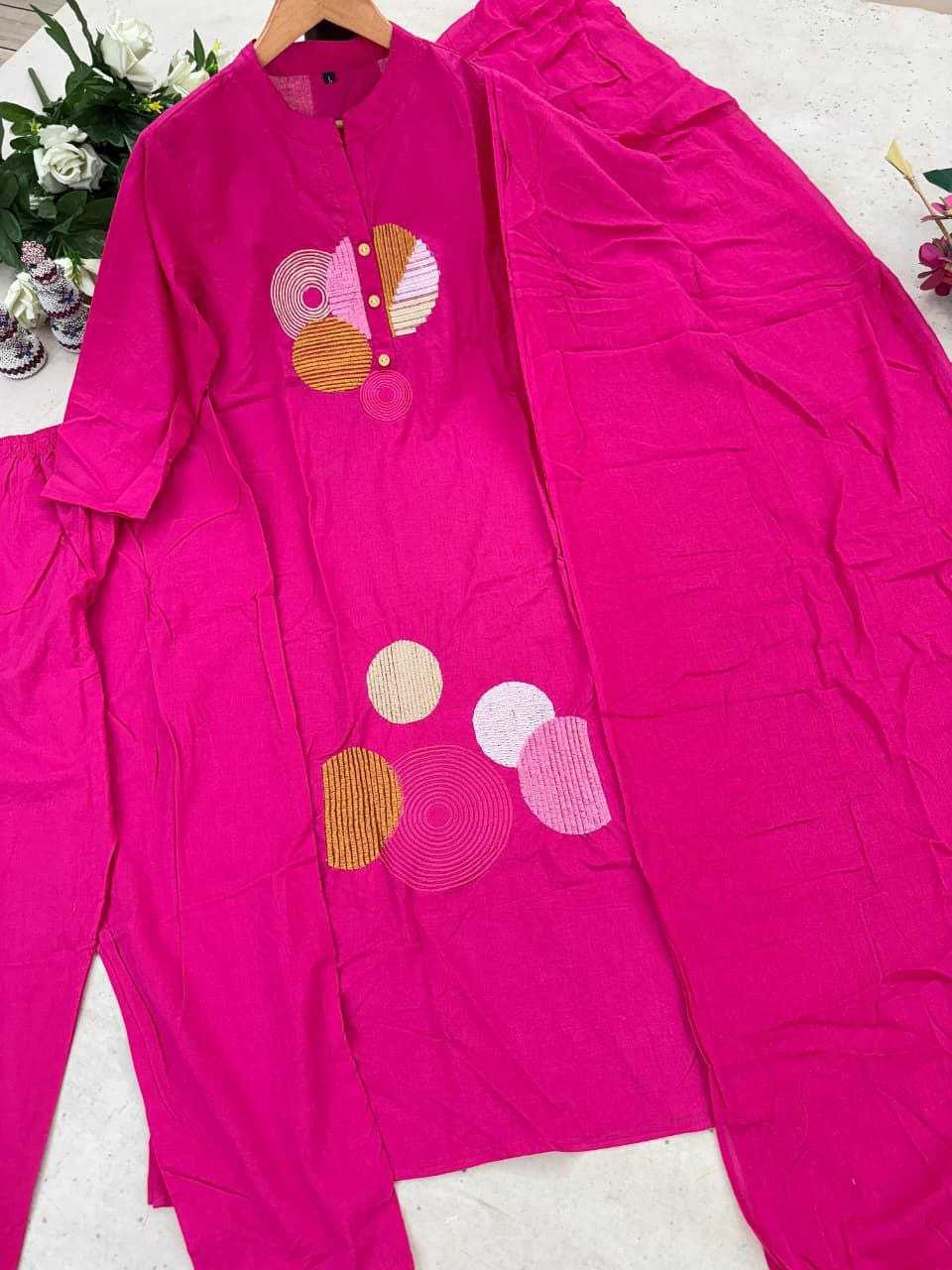 Ynf Cotton KESH536 OFFER Kurti Wholesale Cotton Kurtis Embroidered Kurtis Full Sleeve Kurti Manufacturer- Kapda Export