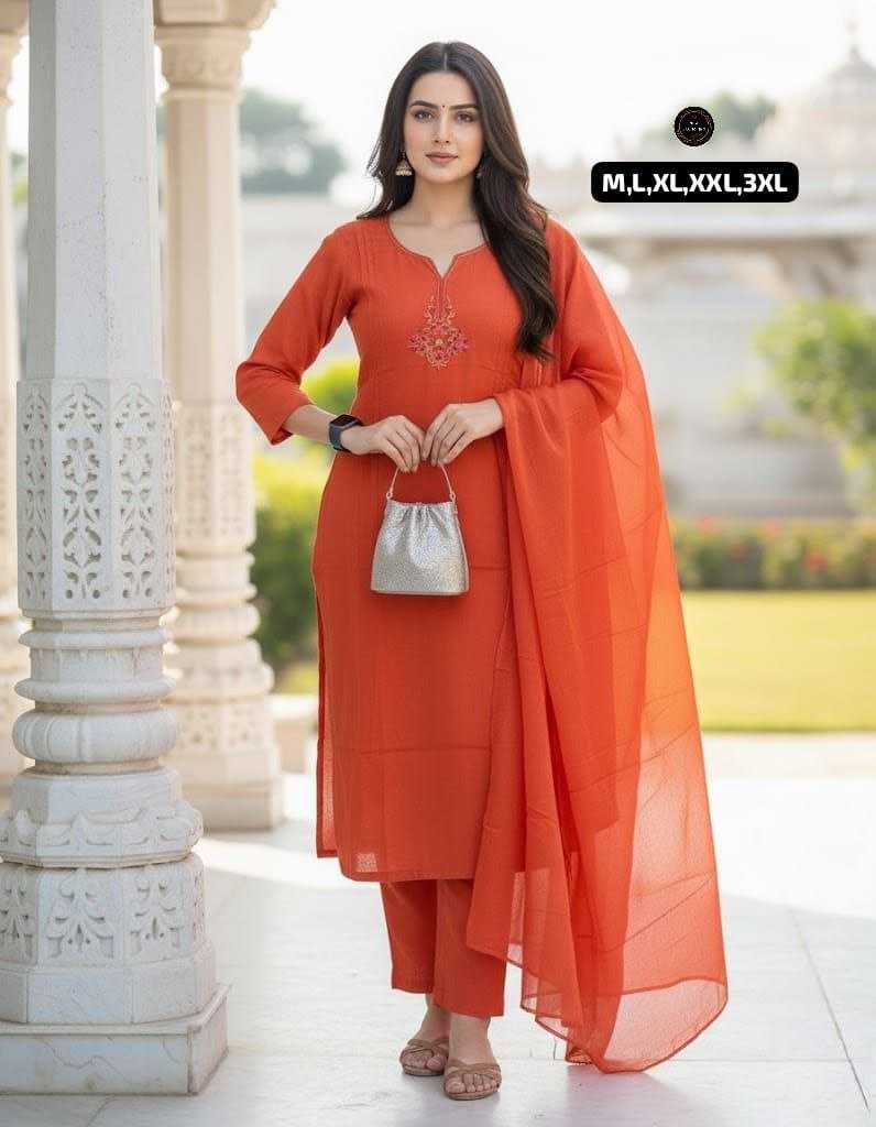 Ynf Cotton KESH536 OFFER Kurti Wholesale Cotton Kurtis Embroidered Kurtis Full Sleeve Kurti Manufacturer- Kapda Export