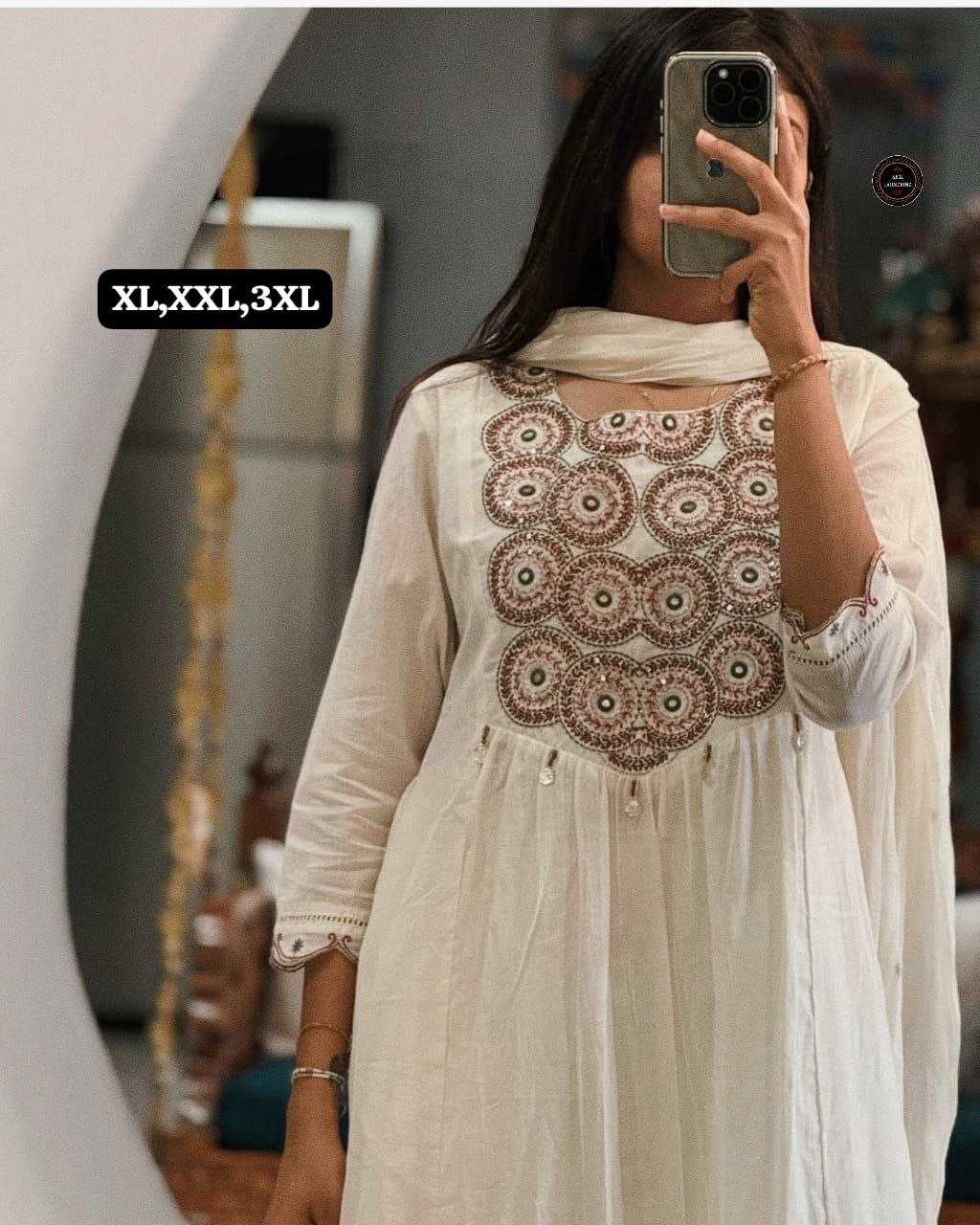 Ynf Cotton KESH536 SPECIAL Kurti Wholesale Festive Kurtis Designer Kurtis Embroidered Kurtis Manufacturer- Kapda Export