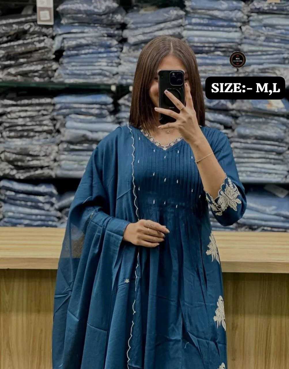 Ynf Cotton KESH536 SPECIAL Kurti Wholesale Festive Kurtis Designer Kurtis Embroidered Kurtis Manufacturer- Kapda Export