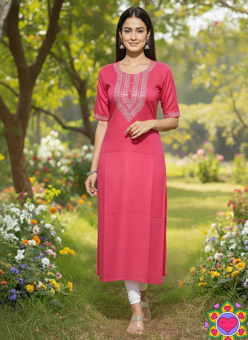 Ynf Cotton KESH550 326 Kurti Wholesale Party Wear Kurtis Fancy Kurti Embroidered Kurtis Manufacturer- Kapda Export