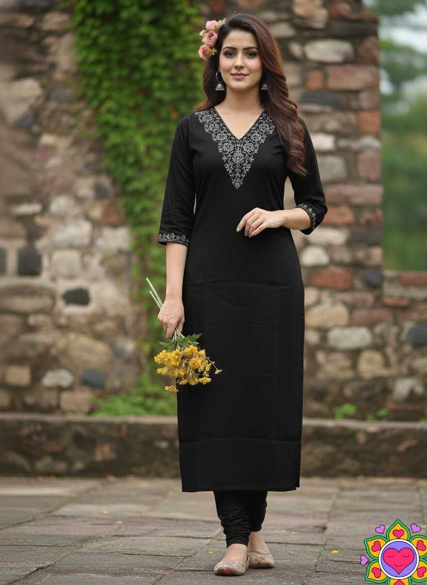 Ynf Cotton KESH550 327 Kurti Wholesale Designer Kurtis Fancy Kurti Embroidered Kurtis Manufacturer- Kapda Export