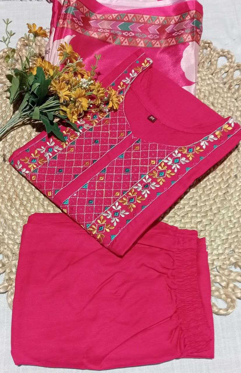 Ynf Cotton KESH550 334 Kurti Wholesale Printed Kurtis Cotton Kurtis Embroidered Kurtis Manufacturer- Kapda Export