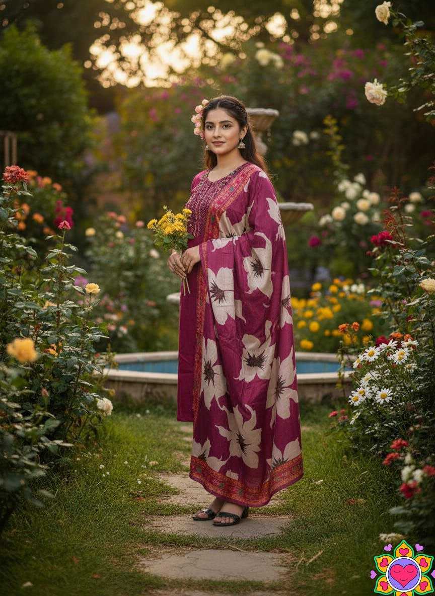 Ynf Cotton KESH550 334 Kurti Wholesale Printed Kurtis Cotton Kurtis Embroidered Kurtis Manufacturer- Kapda Export