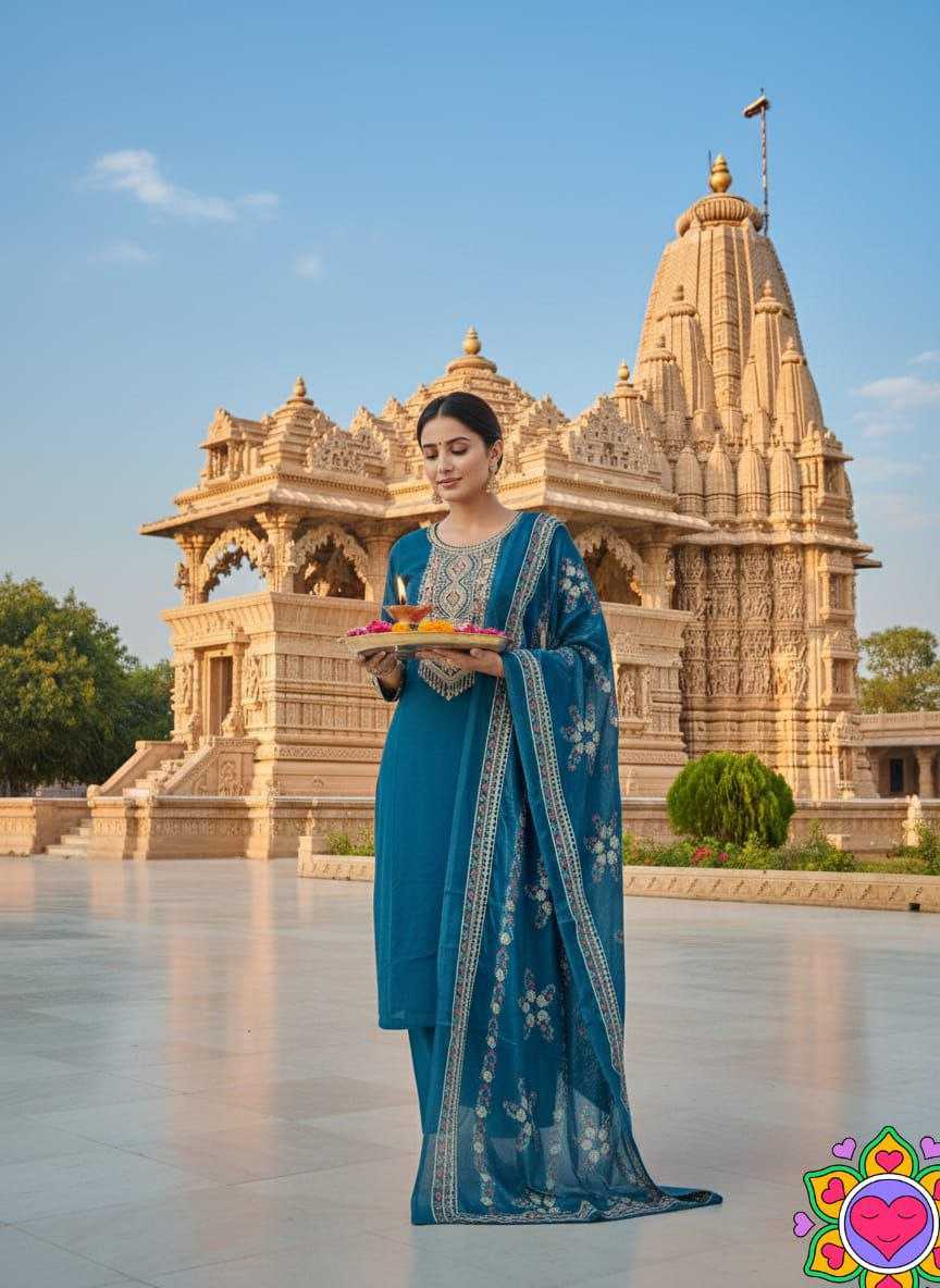 Ynf Cotton KESH550 335 Kurti Wholesale Cotton Kurtis Fancy Kurti Embroidered Kurtis Manufacturer- Kapda Export