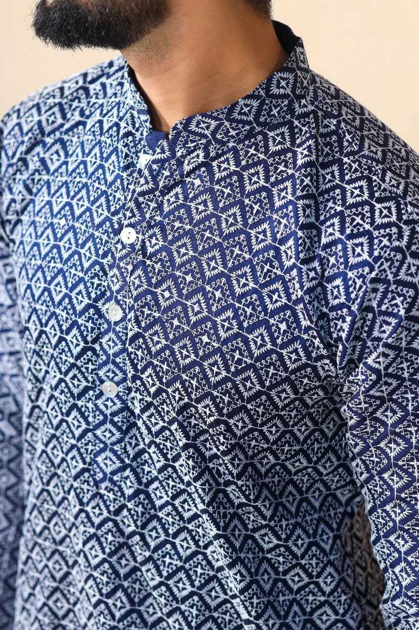 Ynf Cotton KESH552 148 Mens Wear Wholesale Mens Kurtas Men Wedding kurta Embroidered Kurta Pajama Manufacturer- Kapda Export