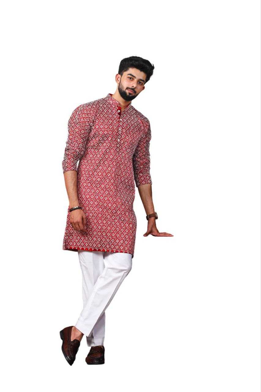 Ynf Cotton KESH552 148 Mens Wear Wholesale Mens Kurtas Men Wedding kurta Embroidered Kurta Pajama Manufacturer- Kapda Export
