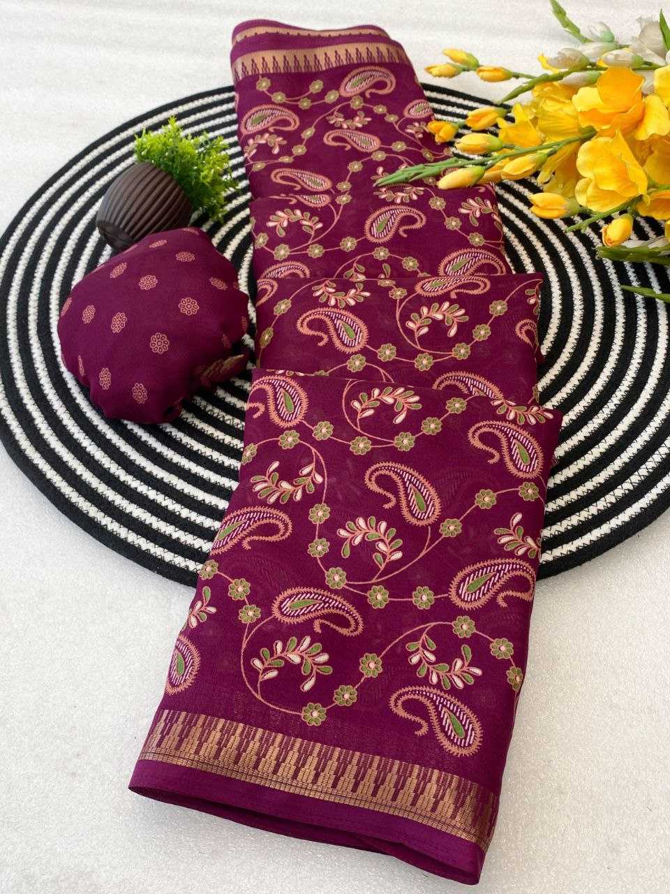 Ynf Cotton KESH554 AMBA Sarees Wholesale Designer Sarees Kalamkari Sarees Zari Border Sarees Manufacturer- Kapda Export