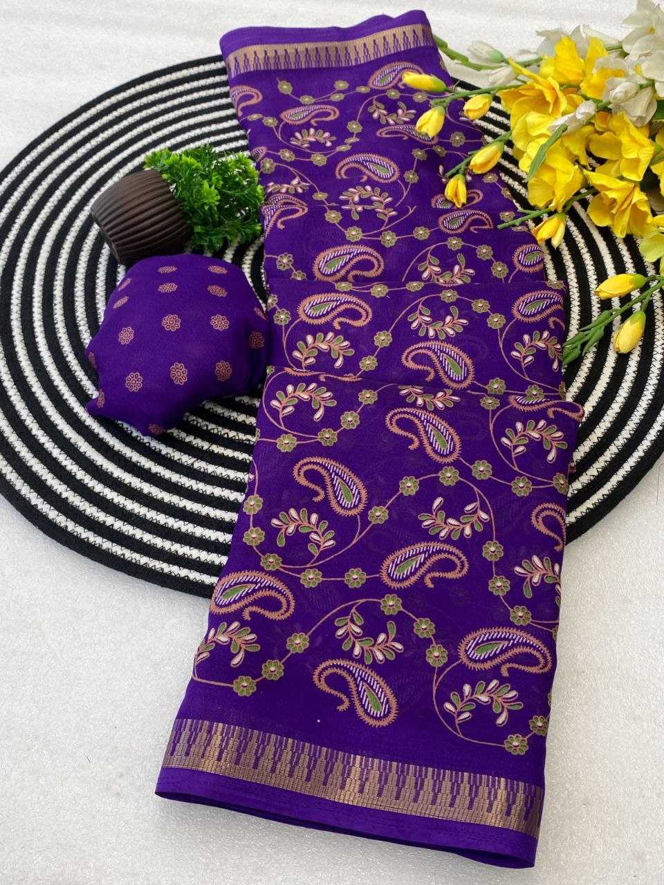 Ynf Cotton KESH554 AMBA Sarees Wholesale Designer Sarees Kalamkari Sarees Zari Border Sarees Manufacturer- Kapda Export