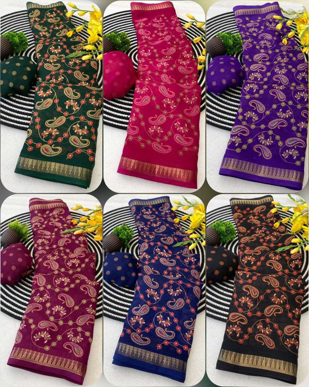 Ynf Cotton KESH554 AMBA Sarees Wholesale Designer Sarees Kalamkari Sarees Zari Border Sarees Manufacturer- Kapda Export