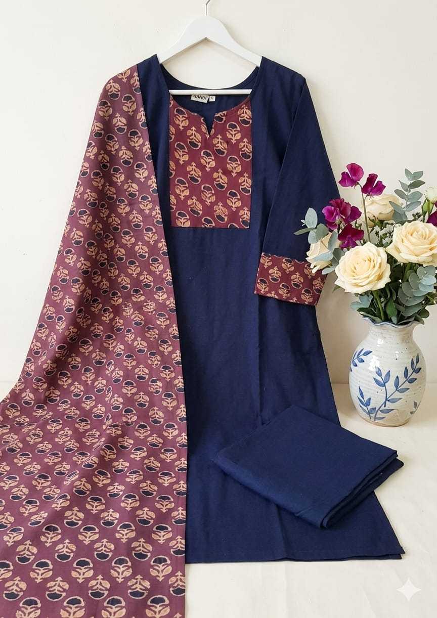 Ynf Cotton KESH585 190 Suits & Dresses Festive Collections Wholesale Printed Suits Cotton Suits Straight Cut Suits Manufacturer- Kapda Export