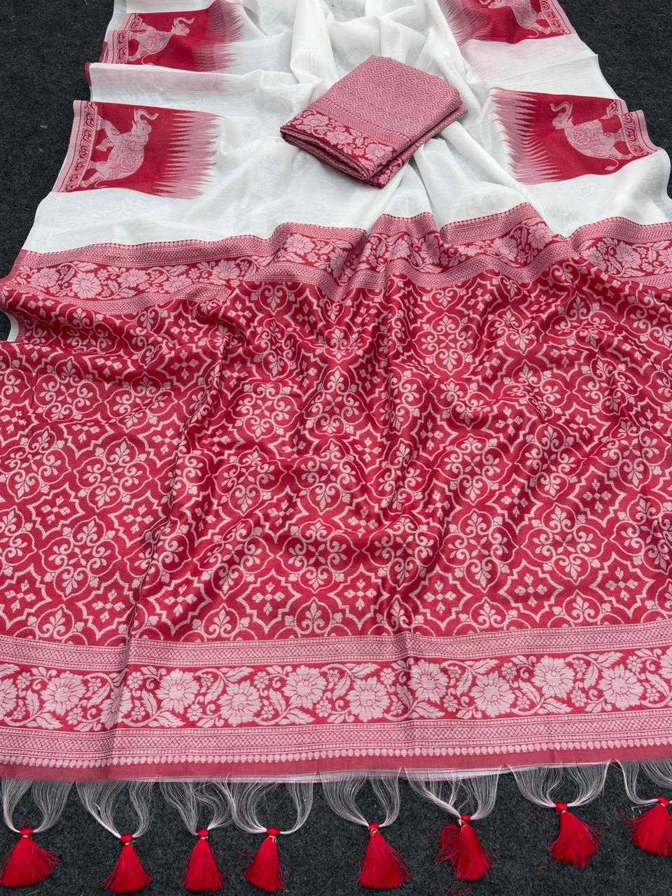 Ynf Cotton KESH592 Raeesa Sarees Festive Collections Wholesale Designer Sarees White Sarees Cotton Sarees Manufacturer- Kapda Export