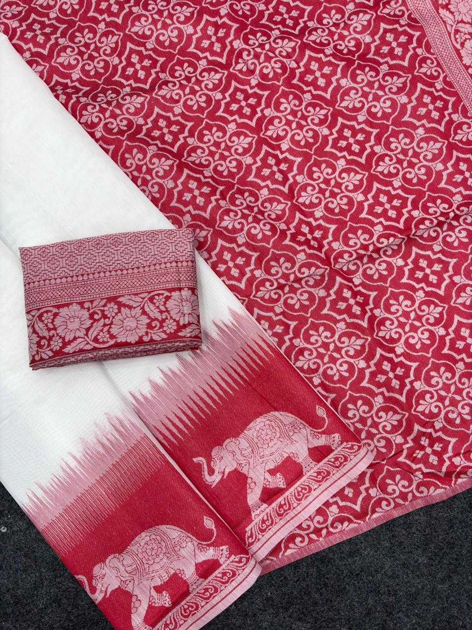 Ynf Cotton KESH592 Raeesa Sarees Festive Collections Wholesale Designer Sarees White Sarees Cotton Sarees Manufacturer- Kapda Export