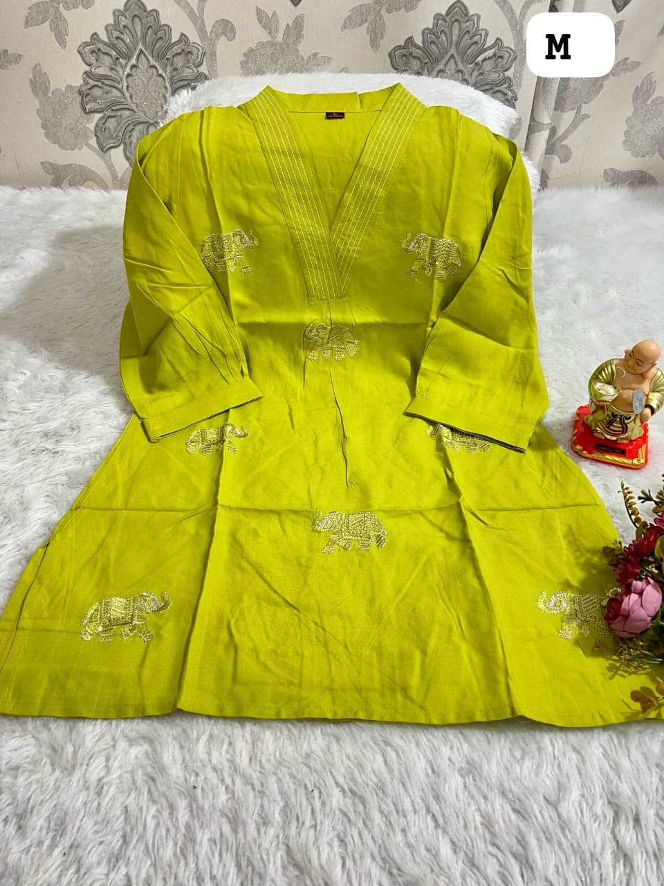 Ynf Cotton KESH594 Anusha Kurti Wholesale Party Wear Kurtis Designer Kurtis Cotton Kurtis Manufacturer- Kapda Export