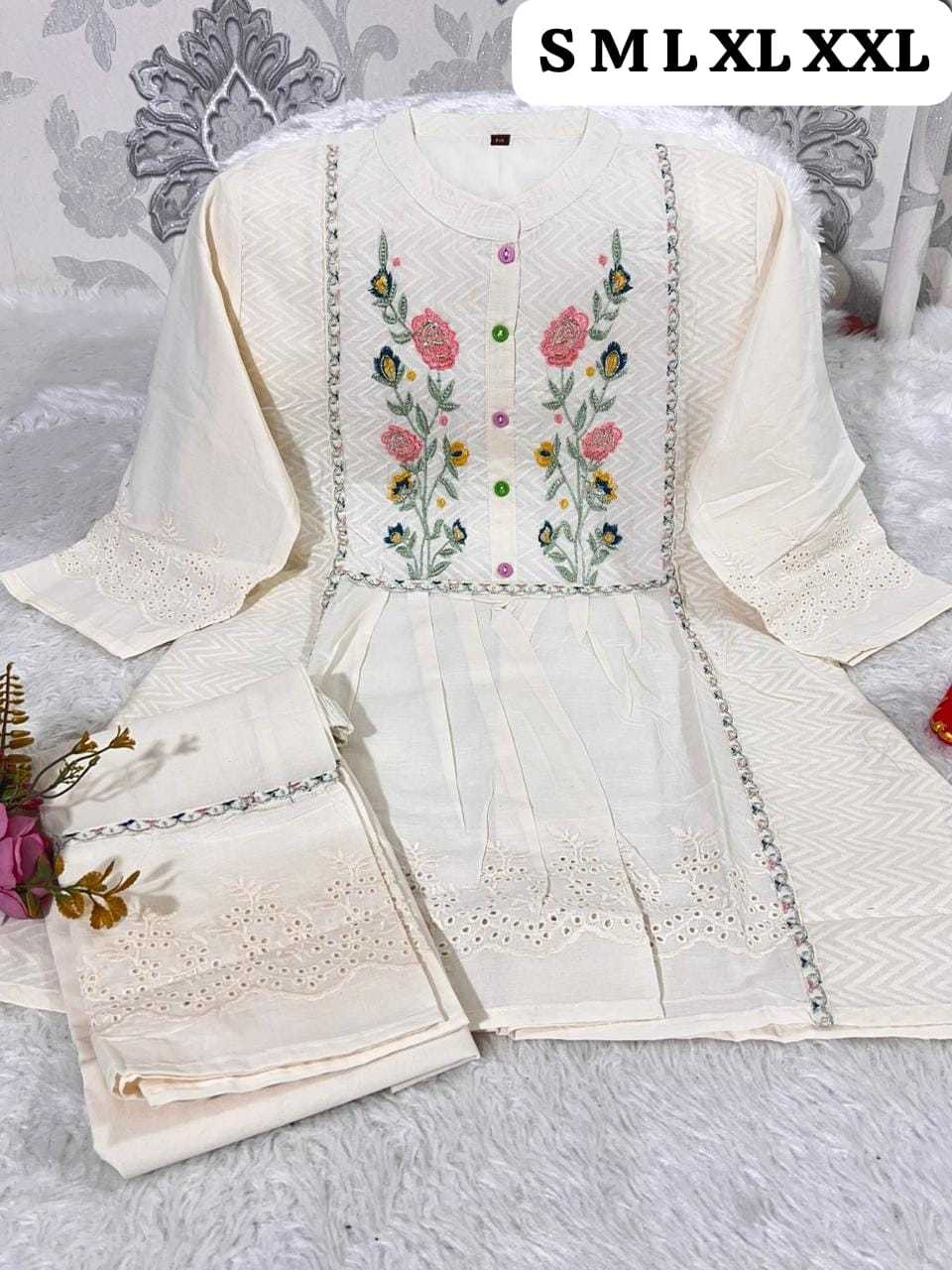 Ynf Cotton KESH594 Ayat Western Wears Wholesale Co-ord Set Manufacturer- Kapda Export