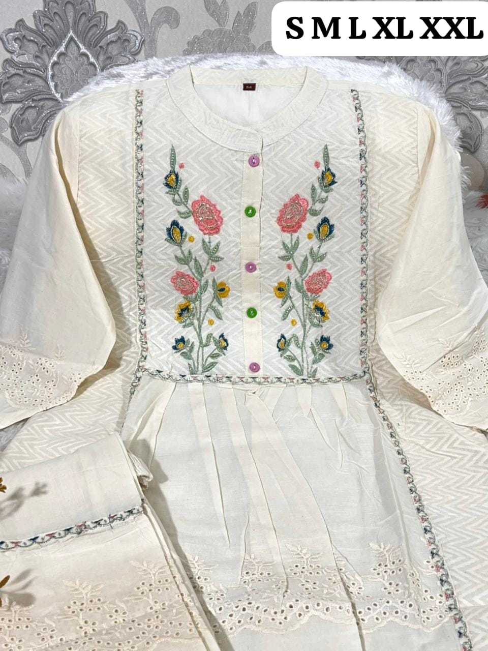 Ynf Cotton KESH594 Ayat Western Wears Wholesale Co-ord Set Manufacturer- Kapda Export