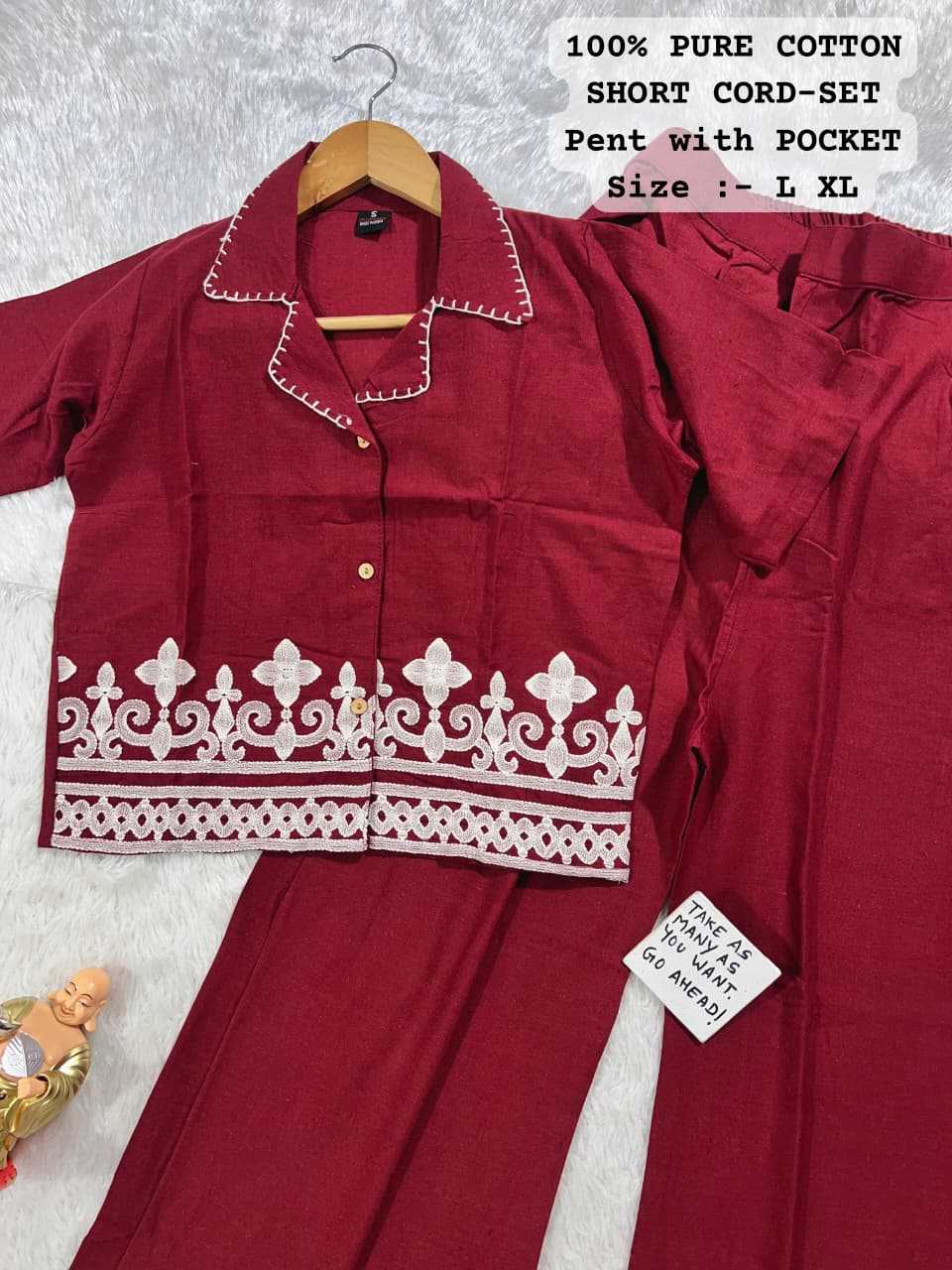 Ynf Cotton KESH594 Garima Western Wears Wholesale Co-ord Set Manufacturer- Kapda Export