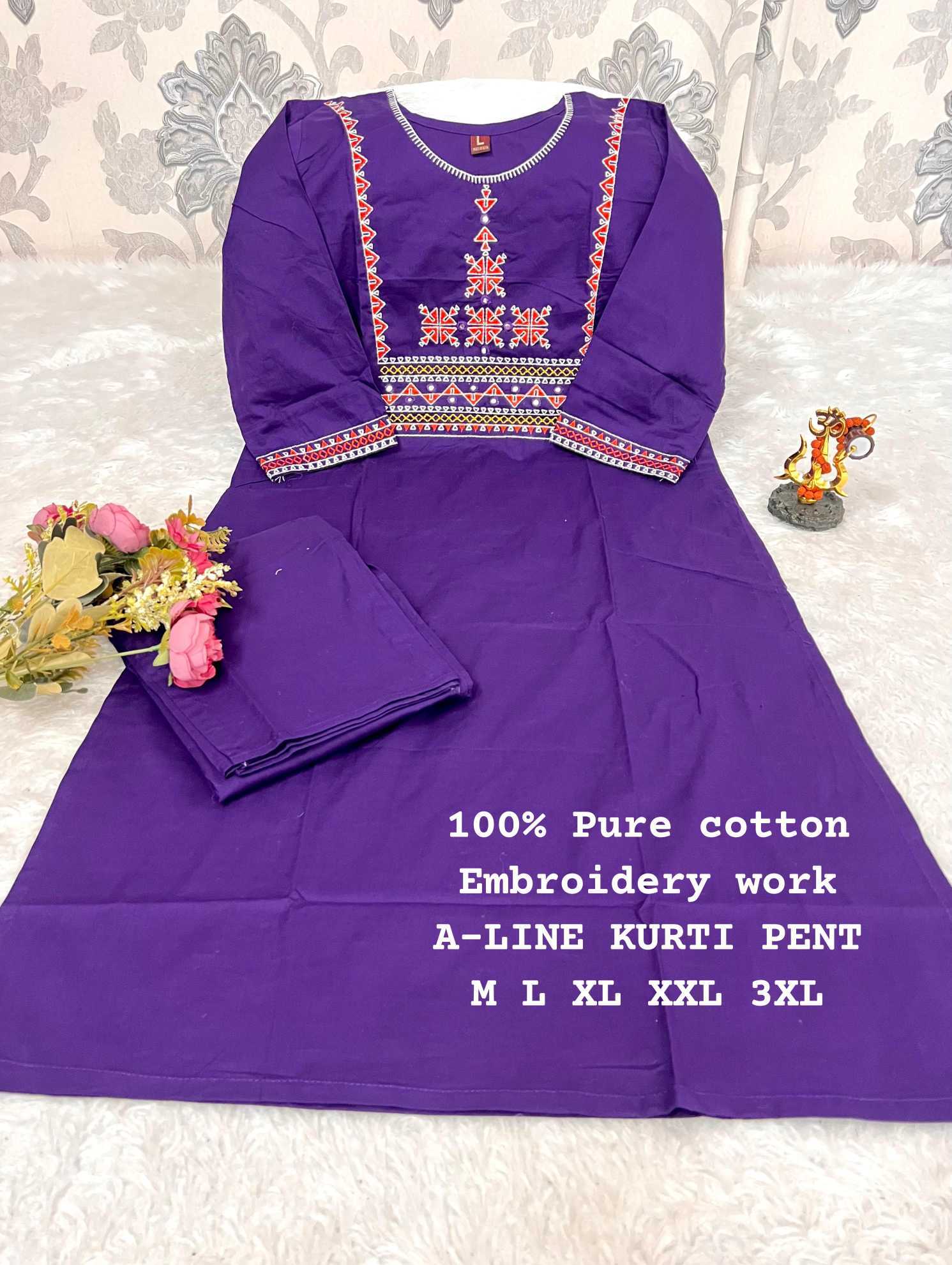 Ynf Cotton KESH594 Ishrat Kurti Wholesale Designer Kurtis Cotton Kurtis Ladies Kurti Manufacturer- Kapda Export