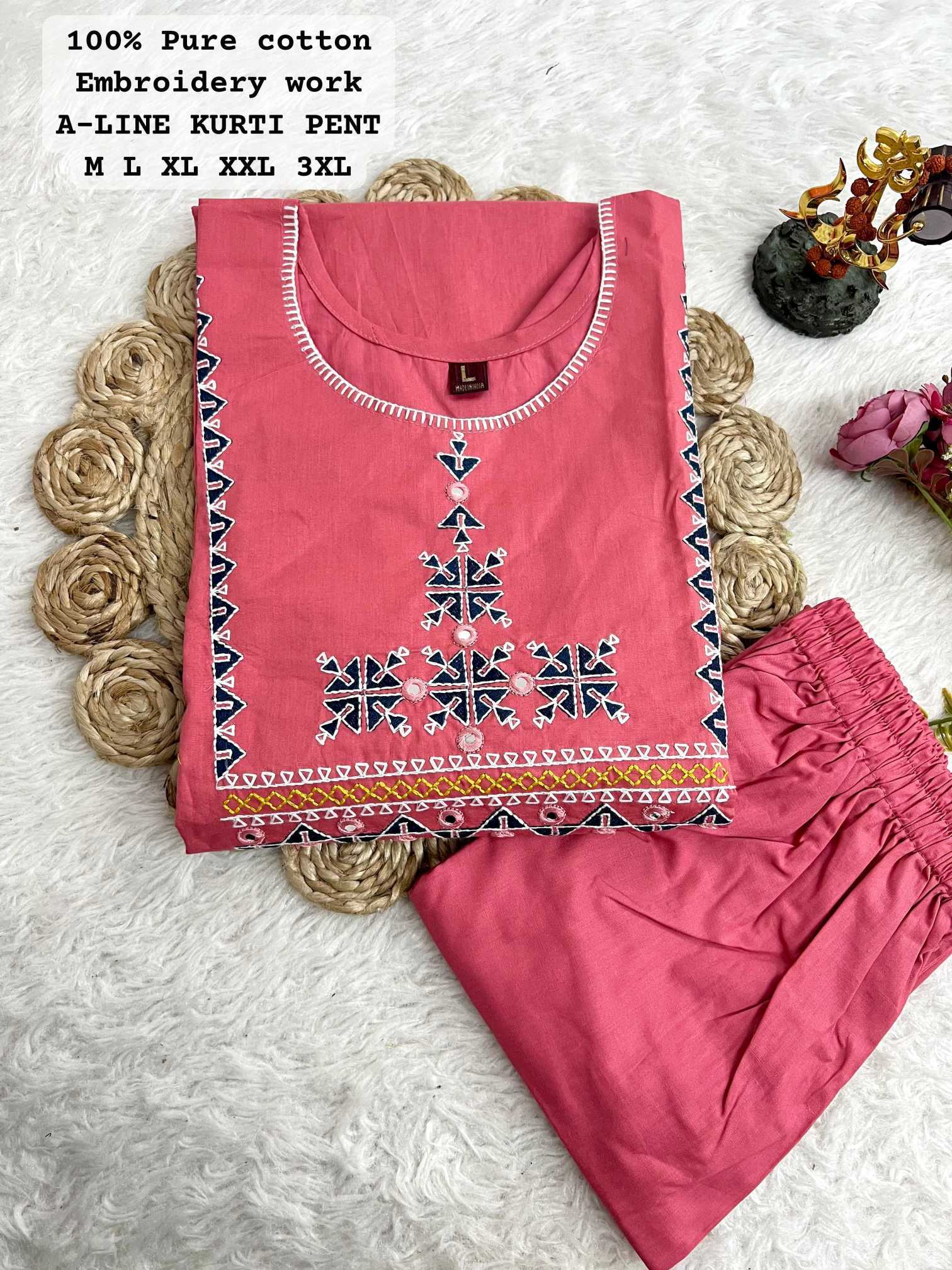 Ynf Cotton KESH594 Ishrat Kurti Wholesale Designer Kurtis Cotton Kurtis Ladies Kurti Manufacturer- Kapda Export