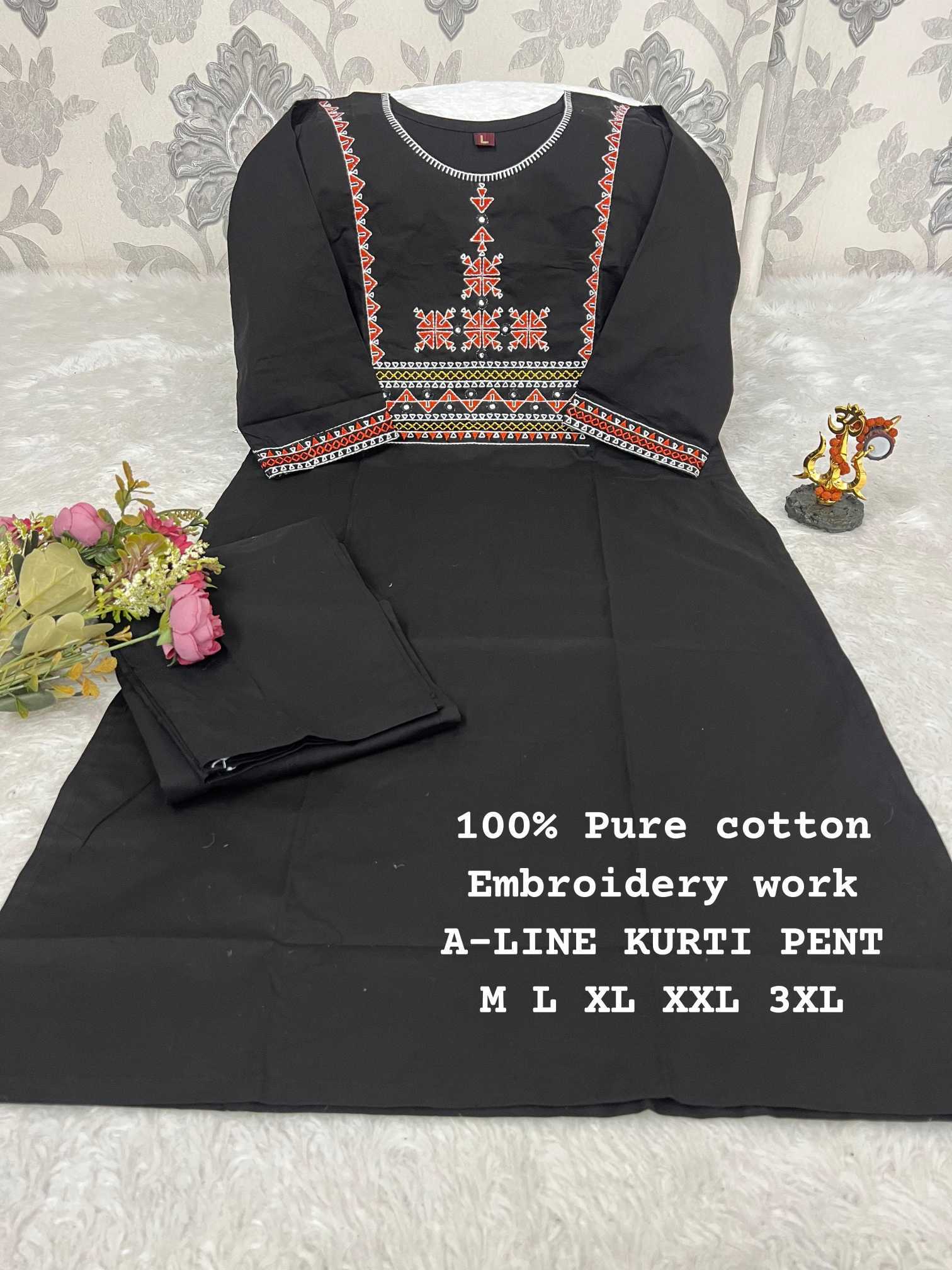 Ynf Cotton KESH594 Ishrat Kurti Wholesale Designer Kurtis Cotton Kurtis Ladies Kurti Manufacturer- Kapda Export