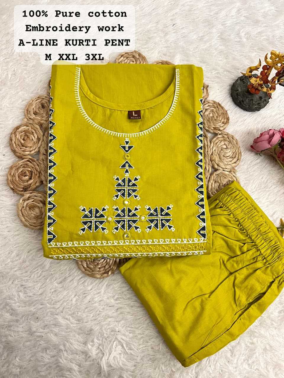 Ynf Cotton KESH594 Ishrat Kurti Wholesale Designer Kurtis Cotton Kurtis Ladies Kurti Manufacturer- Kapda Export