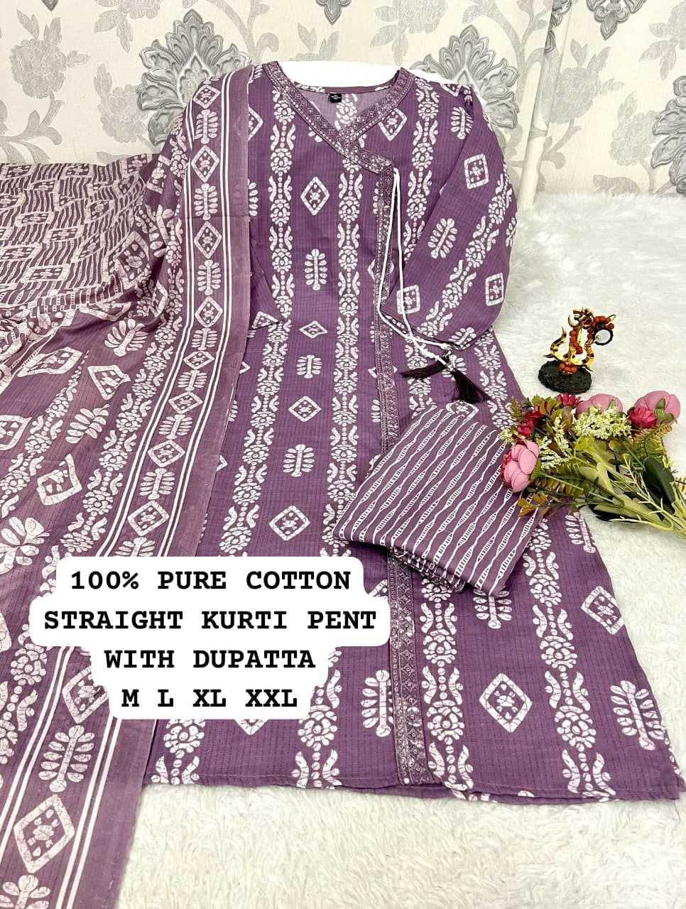 Ynf Cotton KESH594 Tabeer Kurti Wholesale Designer Kurtis Cotton Kurtis Kurti With Pants Manufacturer- Kapda Export