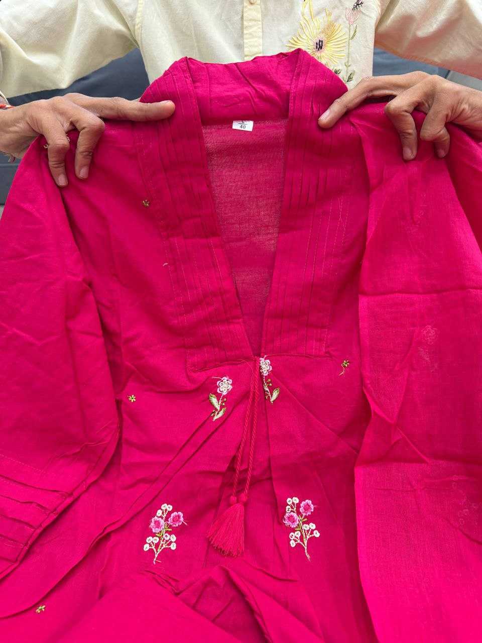 Ynf Cotton KESH602 Cotton Kurti Wholesale Designer Kurtis Cotton Kurtis Kurti With Palazzo Manufacturer- Kapda Export