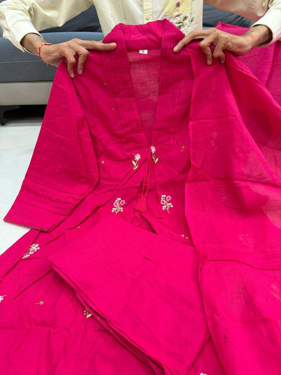 Ynf Cotton KESH602 Cotton Kurti Wholesale Designer Kurtis Cotton Kurtis Kurti With Palazzo Manufacturer- Kapda Export