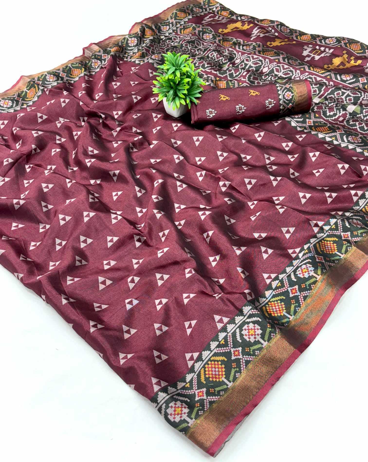 Ynf Cotton KESH649 Bhanvi Sarees Wholesale Printed Sarees Zari Border Sarees Cotton Sarees Manufacturer- Kapda Export