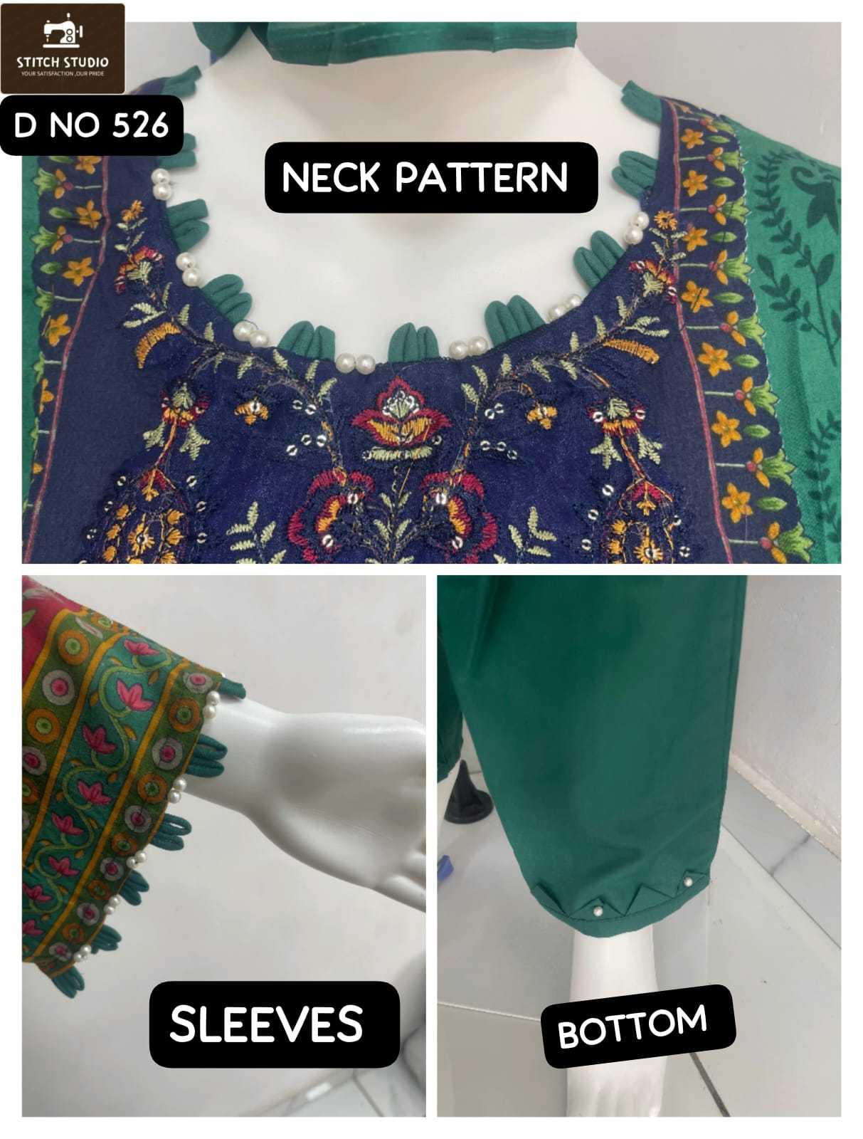 Ynf Cotton KESH677 519 Kurti Wholesale Designer Kurtis Cotton Kurtis Embroidered Kurtis Manufacturer- Kapda Export