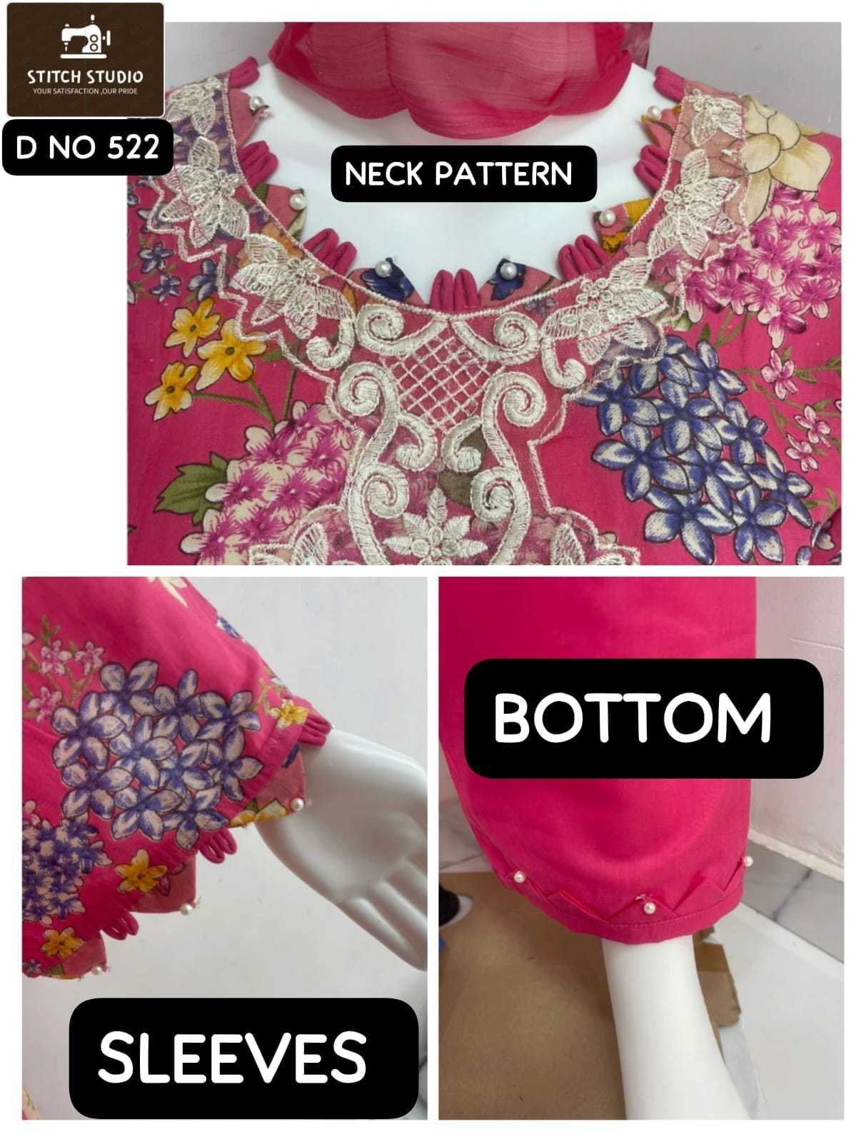 Ynf Cotton KESH677 519 Kurti Wholesale Designer Kurtis Cotton Kurtis Embroidered Kurtis Manufacturer- Kapda Export