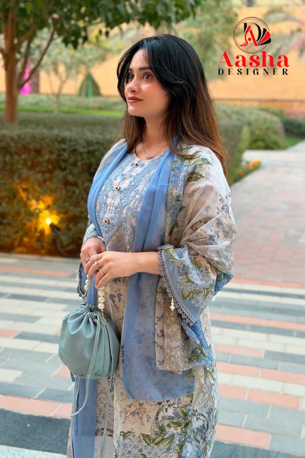 Ynf Cotton KESH677 AASHA 1168 Suits & Dresses Wholesale Printed Suits Embroidery Suits Cotton Suits Manufacturer- Kapda Export