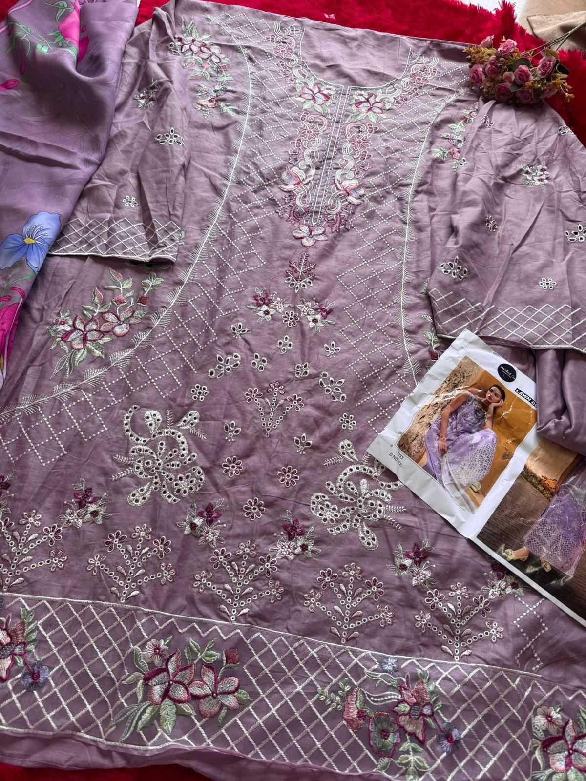 Ynf Cotton KESH677 MEHBOOB TEX 1721 Suits & Dresses Wholesale Embroidery Suits Cotton Suits Wedding Suits Manufacturer- Kapda Export