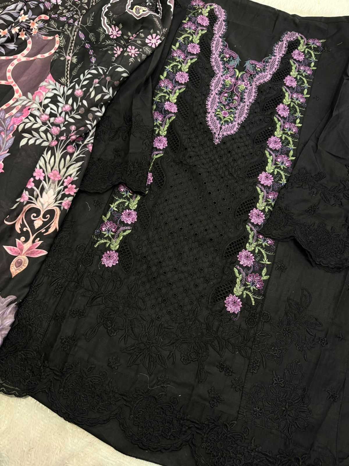 Ynf Cotton KESH677 MEHBOOB TEX STARLET LAWN COLLECTION-26 Suits & Dresses Wholesale Embroidery Suits Cotton Suits Designer Suits Manufacturer- Kapda Export