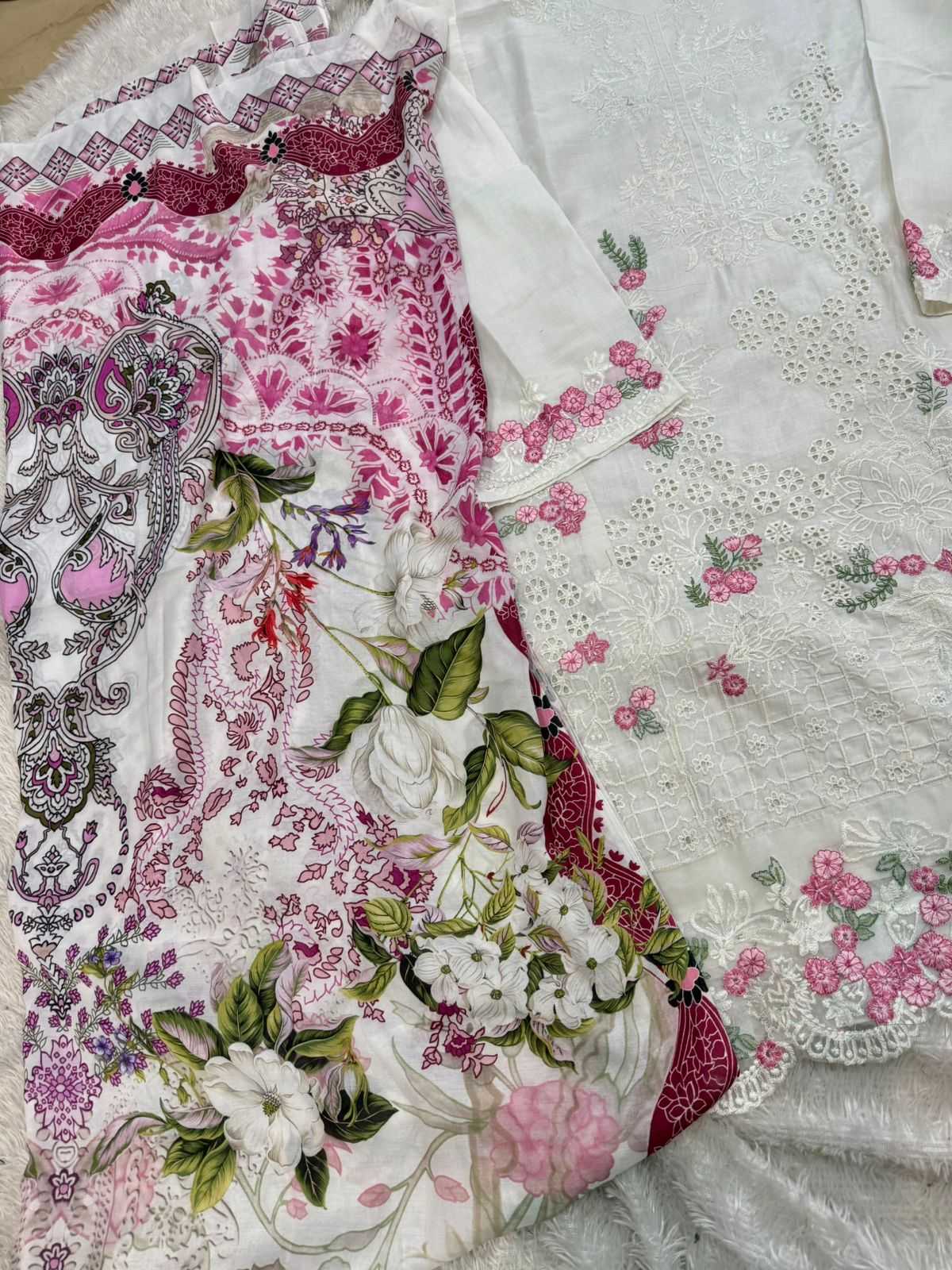 Ynf Cotton KESH677 MEHBOOB TEX STARLET LAWN COLLECTION-26 Suits & Dresses Wholesale Embroidery Suits Cotton Suits Designer Suits Manufacturer- Kapda Export