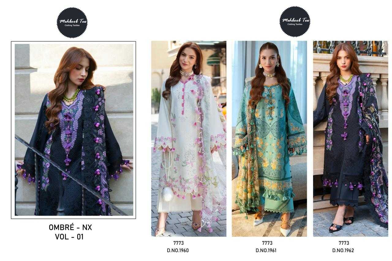 Ynf Cotton KESH677 MEHBOOB TEX STARLET LAWN COLLECTION-26 Suits & Dresses Wholesale Embroidery Suits Cotton Suits Designer Suits Manufacturer- Kapda Export