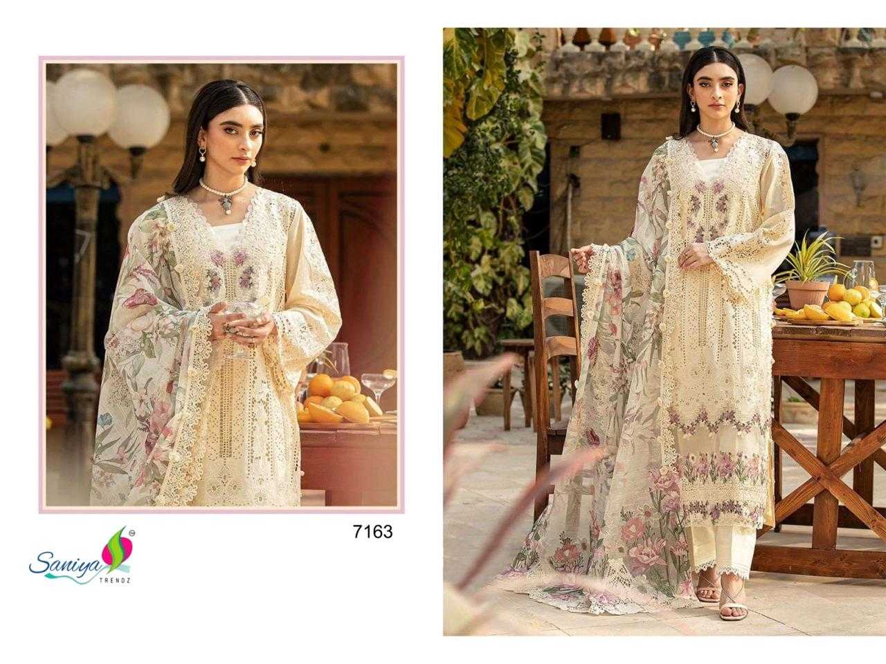 Ynf Cotton KESH677 SANIYA Ombré premium 7163 Suits & Dresses Wholesale Embroidery Suits Cotton Suits Wedding Suits Manufacturer- Kapda Export