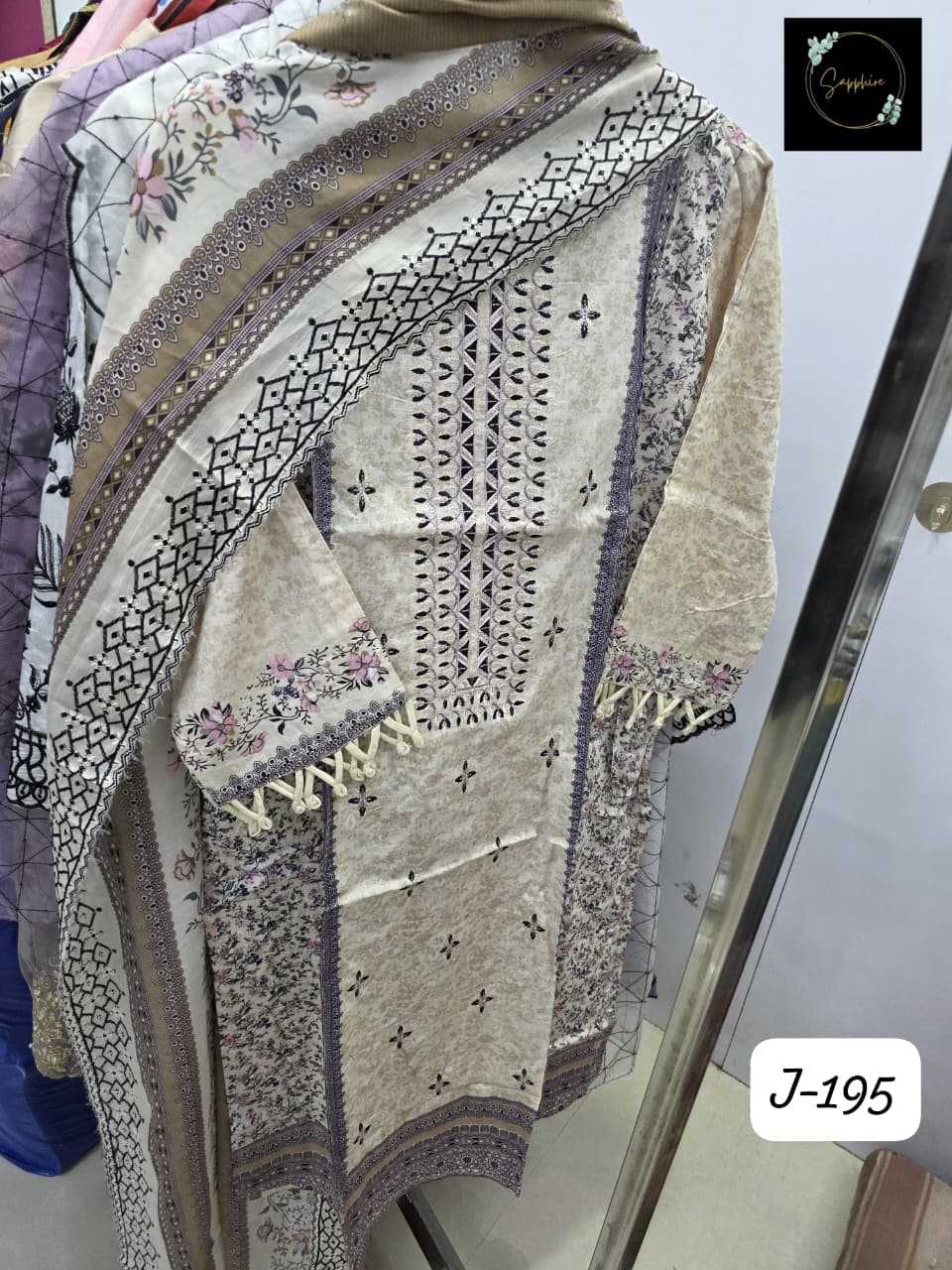 Ynf Cotton KESH677 SAPPHIRE JAZMIN VOL-195 Kurti Wholesale Designer Kurtis Cotton Kurtis Embroidered Kurtis Manufacturer- Kapda Export