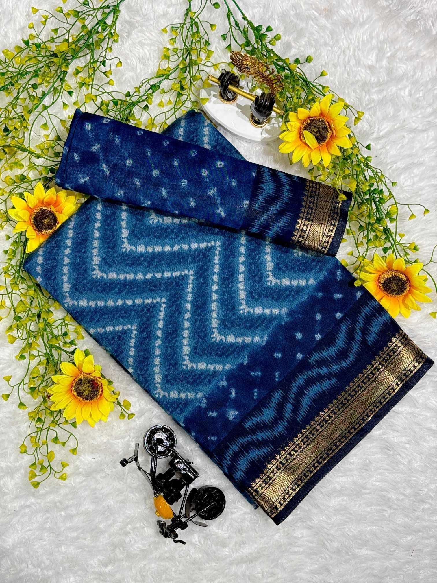 Ynf Cotton KESH693 Rukhsar Sarees Wholesale Jacquard Saree Cotton Sarees Mulmul Cotton Sarees Manufacturer- Kapda Export