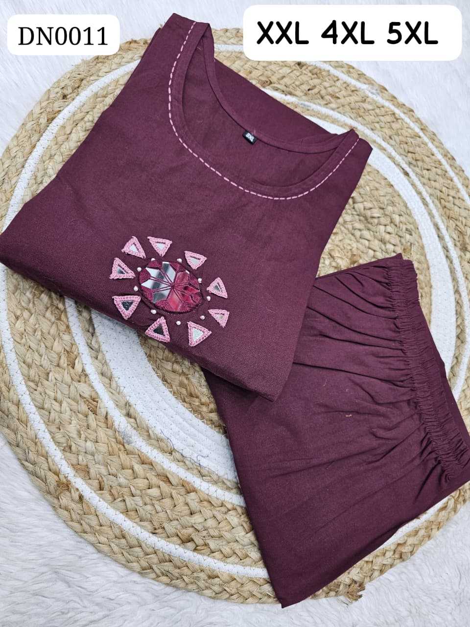 Ynf Cotton KESH720 Aamrina Kurti Plus Size Collections Wholesale Designer Kurtis Cotton Kurtis Mirror Work Kurti Embroidered Kurtis Manufacturer- Kapda Export