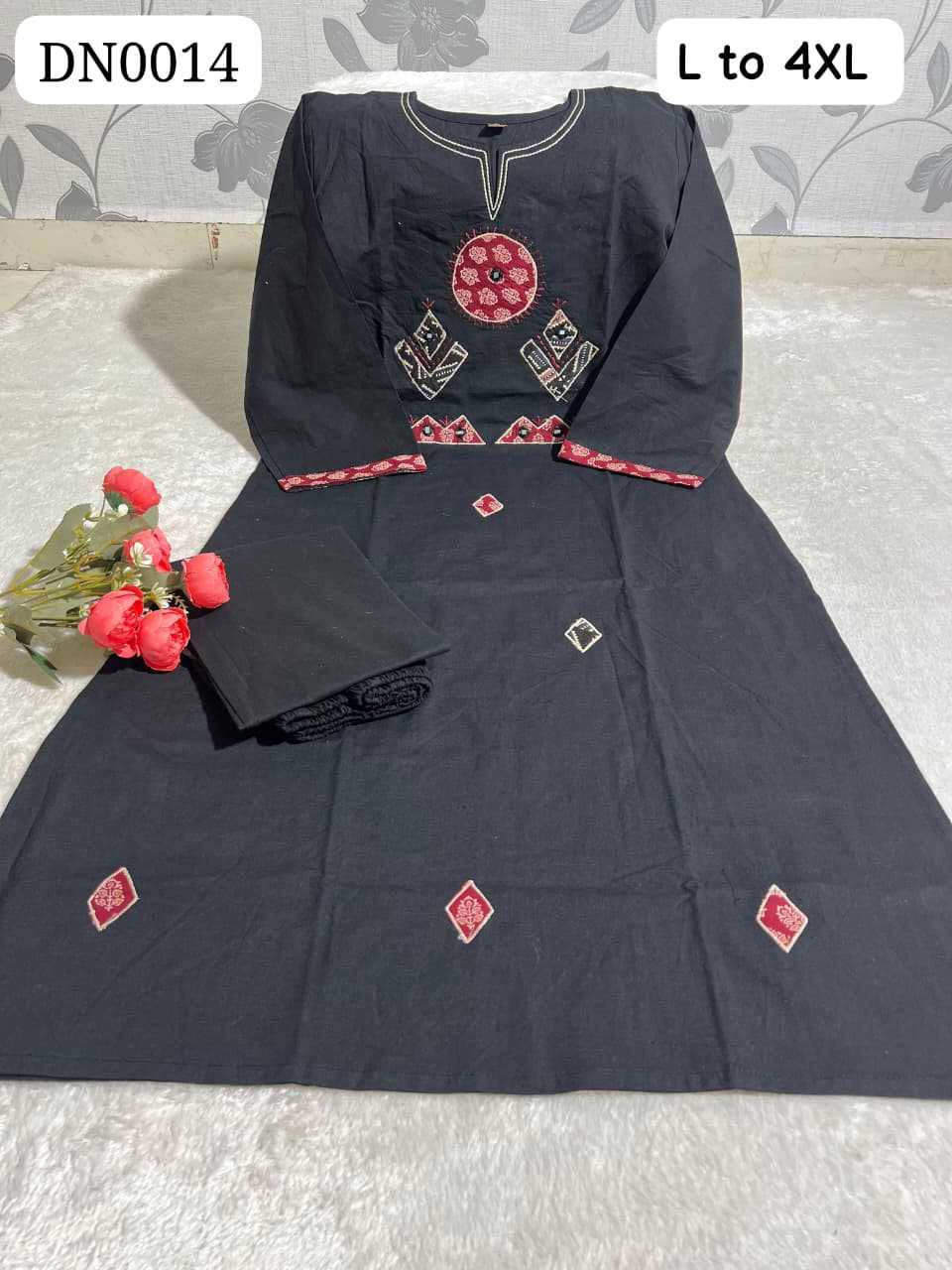 Ynf Cotton KESH720 DN0014 Kurti Plus Size Collections Wholesale Designer Kurtis Cotton Kurtis Kurti With Palazzo Manufacturer- Kapda Export