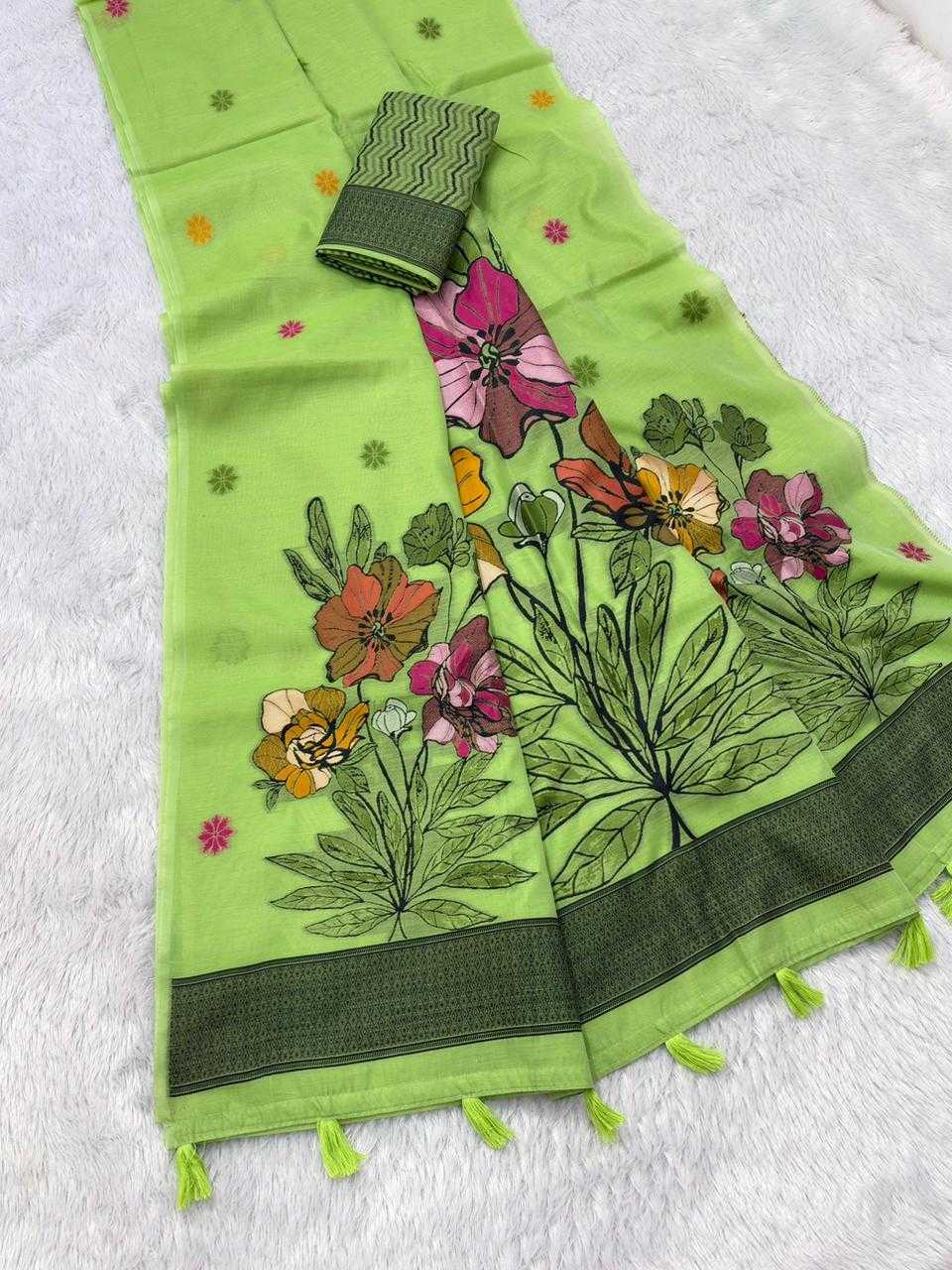 Ynf Cotton KESH737 Faiha Sarees Wholesale Designer Sarees Butta Sarees Cotton Sarees Manufacturer- Kapda Export